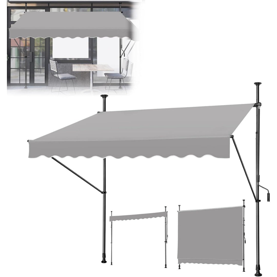 Eleganza pratica tende da veranda grigio