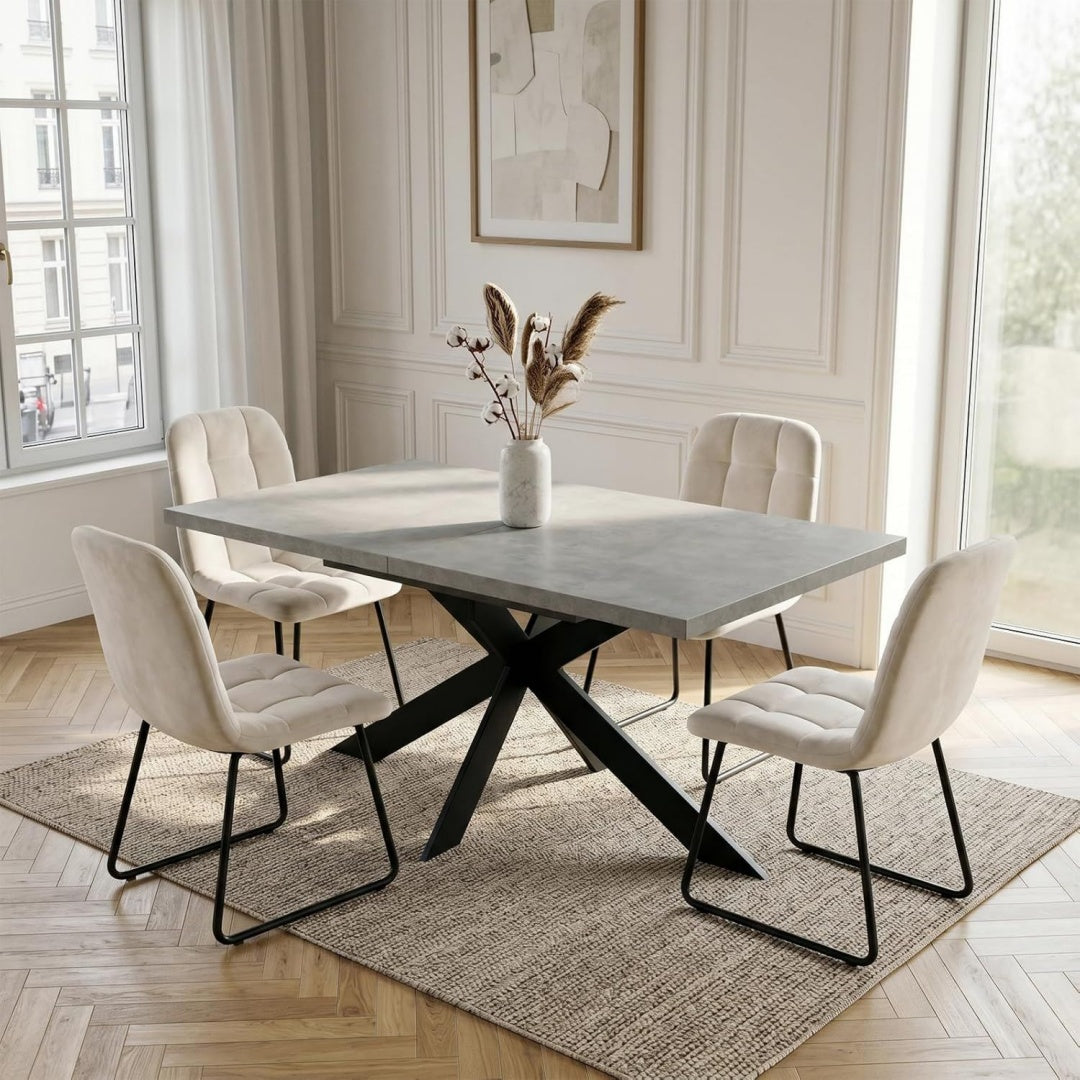 Eleganza pratica set sala da pranzo impermeabile salvaspazio