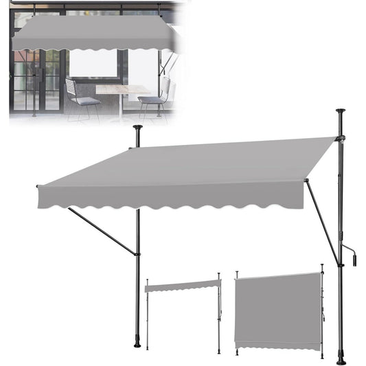 Eleganza pratica tende da veranda grigio