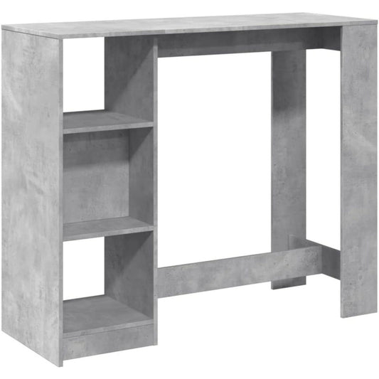 Eleganza pratica tavoli da bar in legno grigio