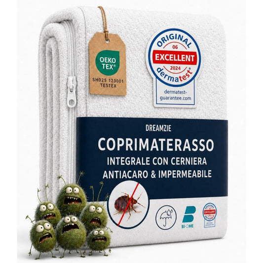 Forma equilibrata coprimaterassi e protezioni impermeabile