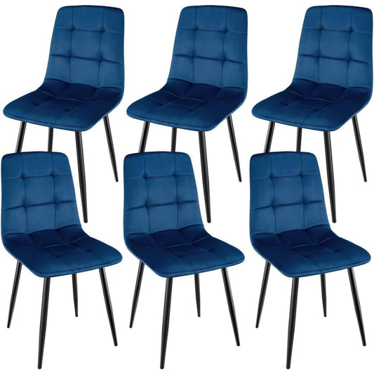 Forma equilibrata sedie antiscivolo blu