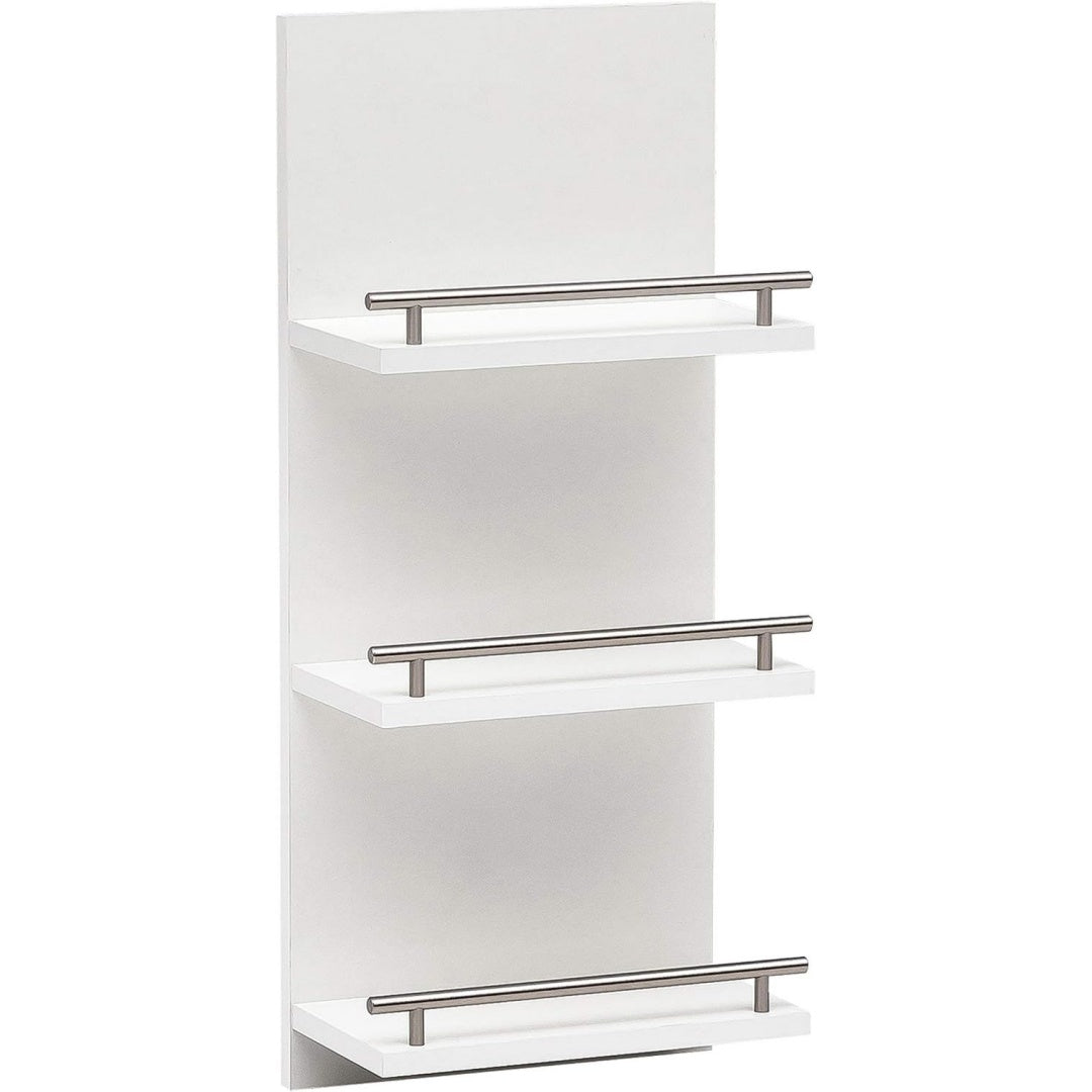 Eleganza pratica mobili a muro in metallo bianco