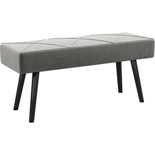 Eleganza pratica panche contenitore grigio